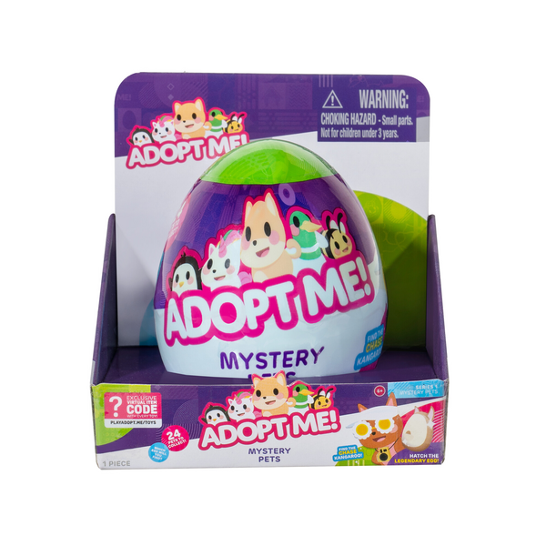 Adopt Me! Pets Multipack Animal Life - Hidden Pet - Top Online Game,  Exclusive Virtual Item Code Included - Fun Collectible Toys for Kids  Featuring