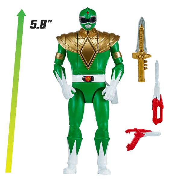 Power Rangers Auto-Morphin Ranger Figures Assorted