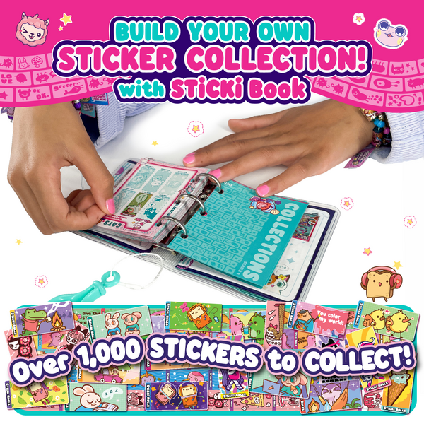 Sticki Rolls Sticki Book Pack