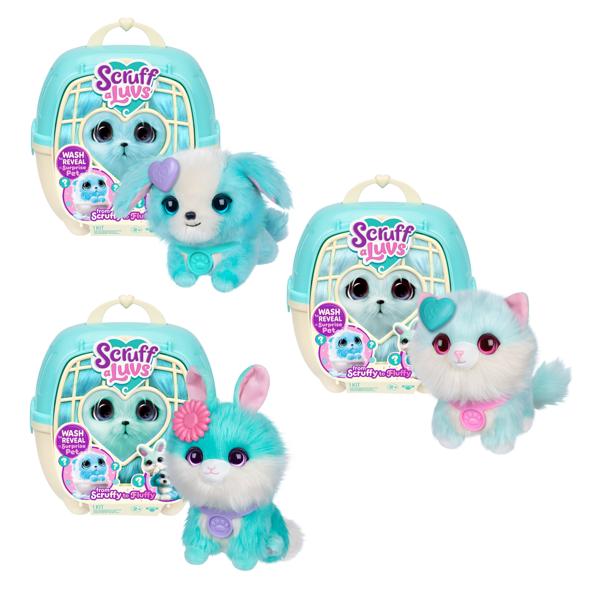 ScruffaLuvs Pet Scruffs Blue  Mystery Plush
