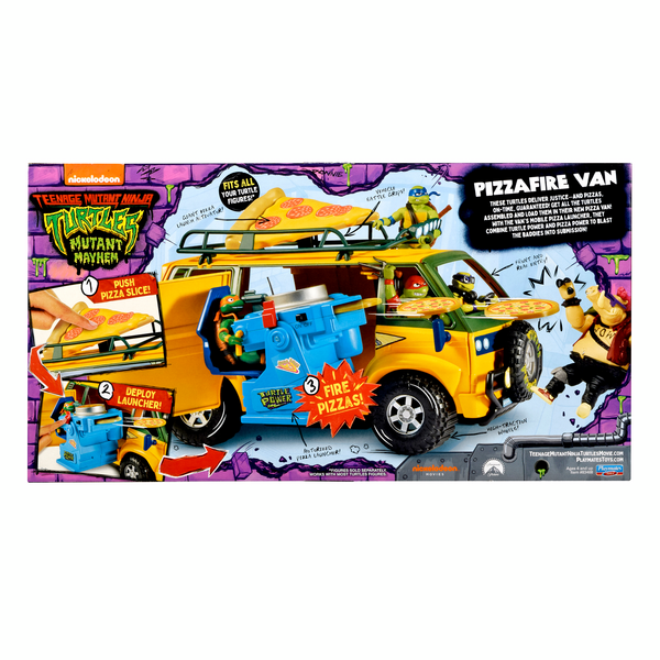 Teenage Mutant Ninja Turtles: Mutant Mayhem Pizza Fire Delivery Van