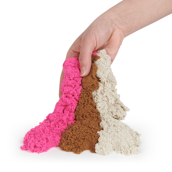 Kinetic Sand Ice Cream Tub with 4oz assorted 