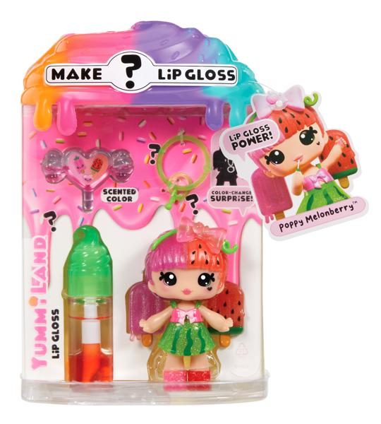 Yummiland Lip Gloss Doll: Mystery Colour Change Assorted