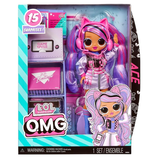 L.O.L. Surprise! OMG Fashion Doll with 15 Surprises 