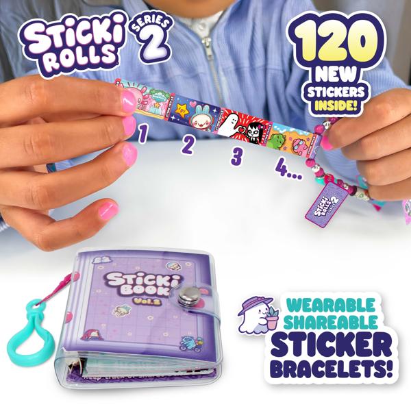 Sticki Rolls Activity & Collector’s Book Vol.2 