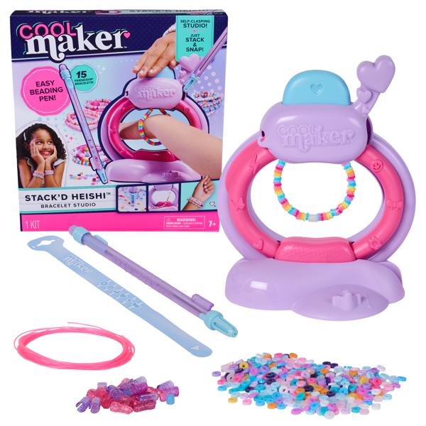 Cool Maker Stack’d Heishi Studio Bracelet Making Kit 