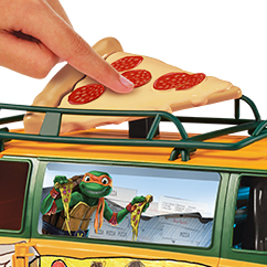 Teenage Mutant Ninja Turtles: Mutant Mayhem Pizza Fire Delivery Van