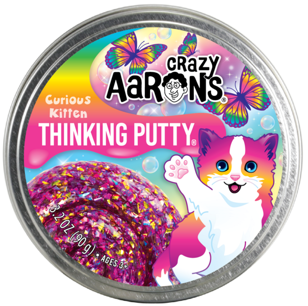 Crazy Aarons Putty Pets Curious Kitten Trendsetters 