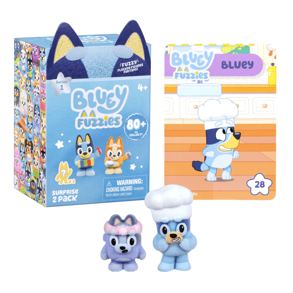 Bluey Fuzzies Surprise 2 Pack