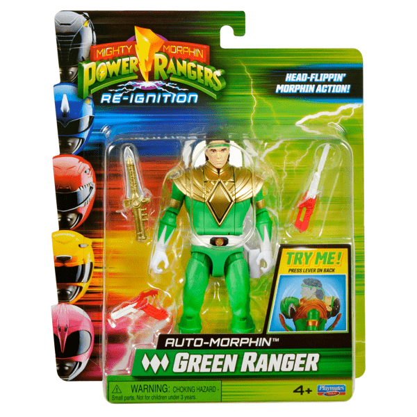 Power Rangers Auto-Morphin Ranger Figures Assorted