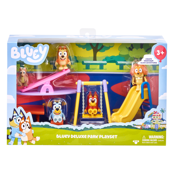 The Bluey Deluxe Park Playset