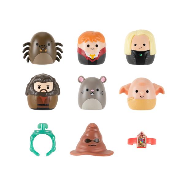 Squish-a-longs “Harry Potter” Mini-Squish + Accessory 6-Pack Assorted
