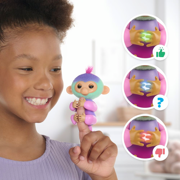 Fingerlings Interactive Magic Mood Baby Monkey Norah