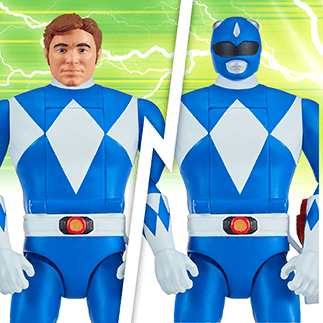 Power Rangers Auto-Morphin Ranger Figures Assorted