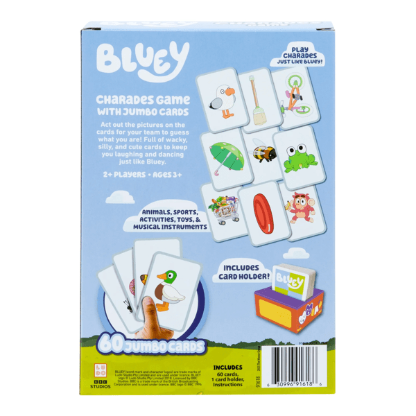 Bluey Charades Game