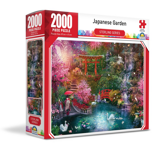Crown 2000 Piece Puzzle Sterling Series Assortment