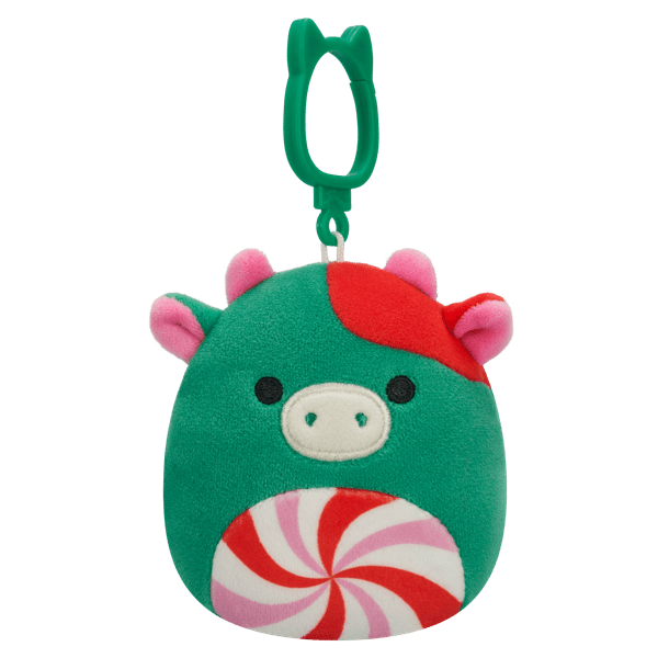Squishmallows Original 3.5-Inch Clip On Plush Holiday Assortment