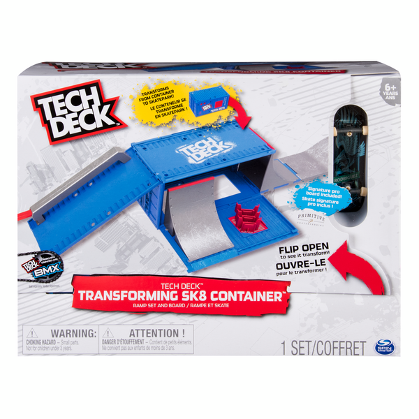 Tech Deck: Transforming SK8 Container Playset