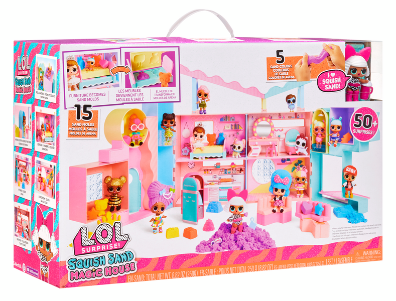 L.O.L. Surprise! Squish Sand Magic House with Tot