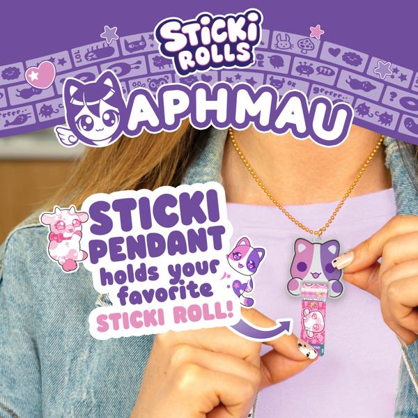 Sticki Rolls x Aphmau  Limited Edition Pendant & Bracelet Set 