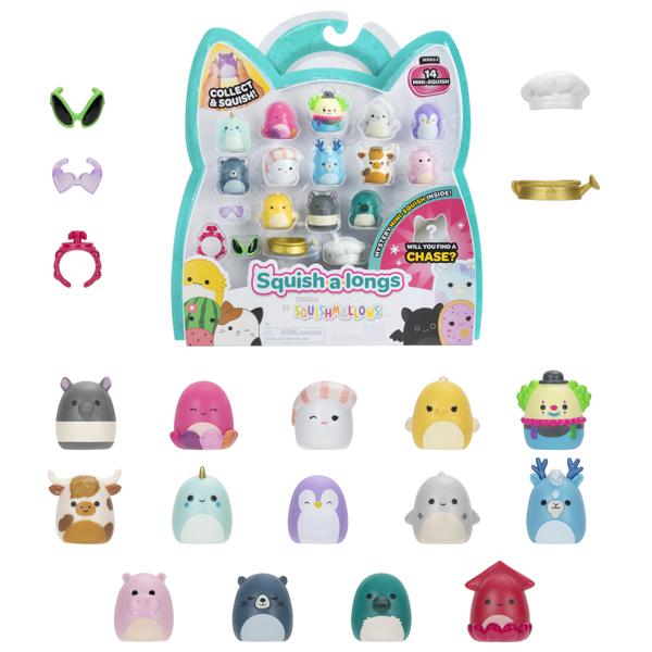 Squish-a-longs Mini-Squish 14-Pack Assorted