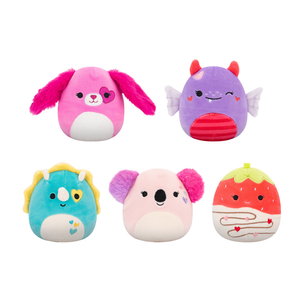 Squishmallows 4 Inch Plush in Capsule Valentines Assortment