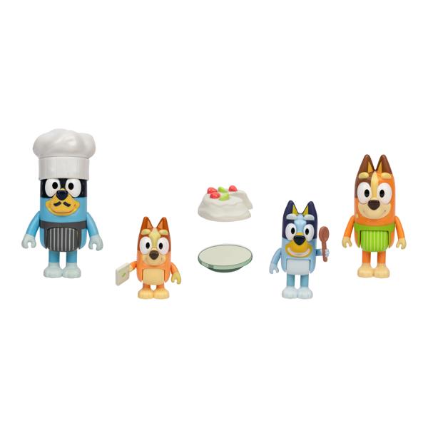 Bluey Figure 4 Pack