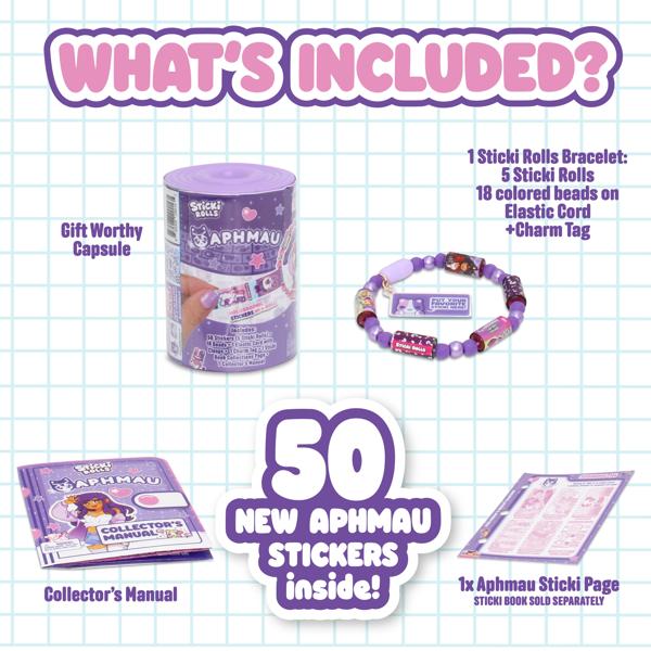 Sticki Rolls x Aphmau Capsules Limited Edition 