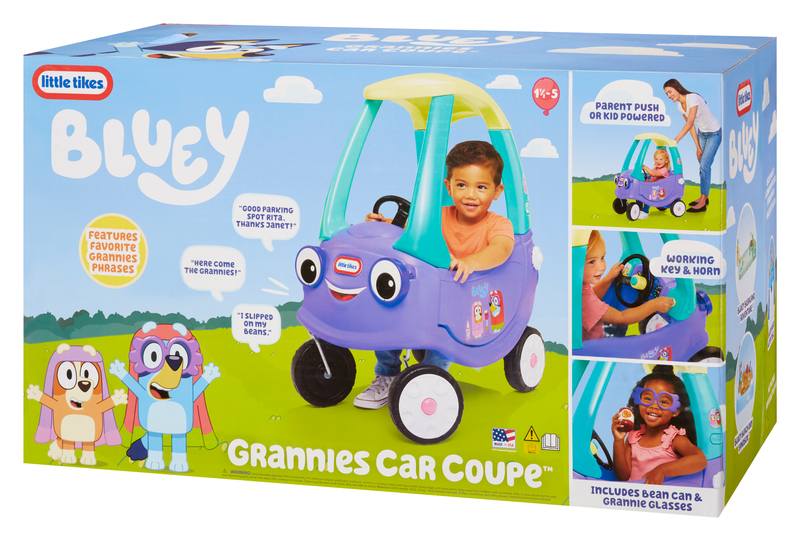 Little Tikes Bluey Grannies Car Coupe