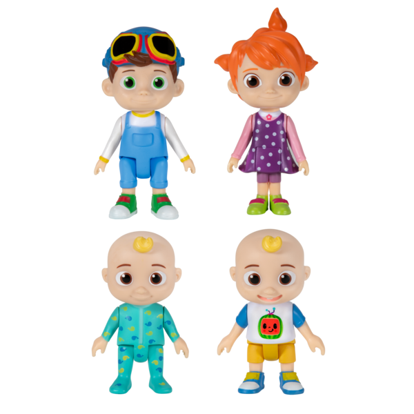 CoComelon Family Set of 4 Figures 