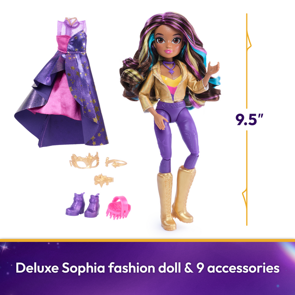 Unicorn Academy Deluxe Sophia Masquerade Fashion Doll