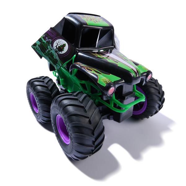Monster Jam Smash & Bash Grave Digger RC Vehicle,