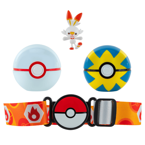 Pokémon&nbsp;Clip N Go Poké&nbsp;Ball Belt Set Asst