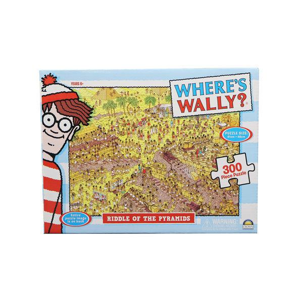 Crown Where’s Wally 300 Piece Puzzle – Assorted