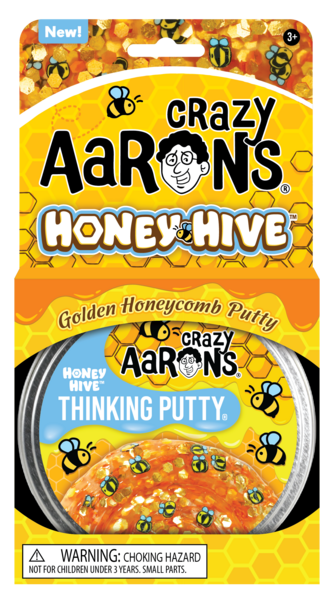 Crazy Aaron’s Honey Hive Thinking Putty