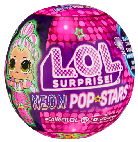 L.O.L. Surprise Neon Pop Star Tots