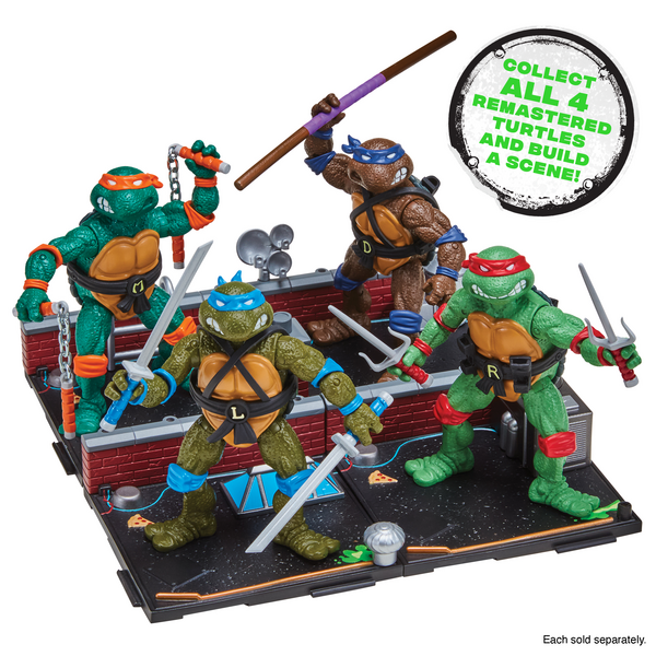 TMNT 40th Anniversary Collector Animated Figure