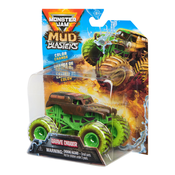 Monster Jam 1:64 Mud Blasters Asst