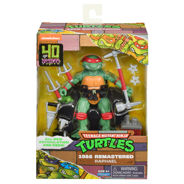 TMNT 40th Anniversary Collector Animated Figure