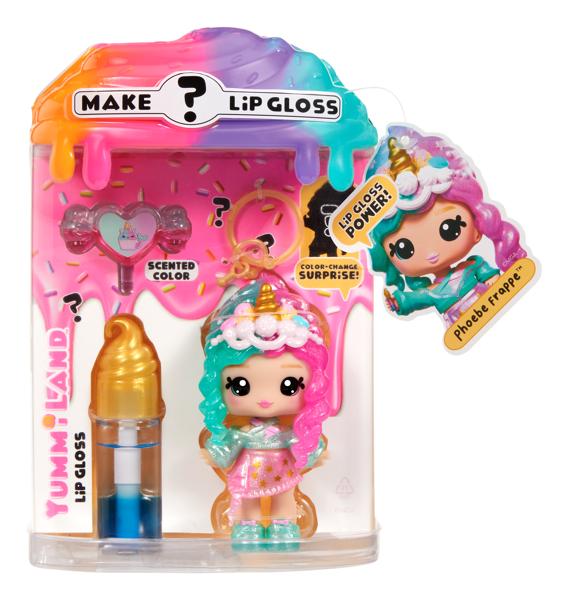 Yummiland Lip Gloss Doll: Mystery Colour Change Assorted