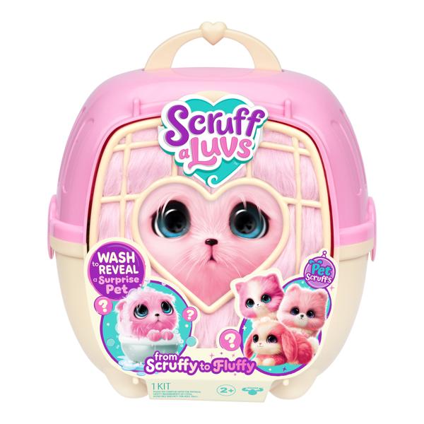 ScruffaLuvs Pet Scruffs Pink Mystery Plush